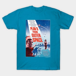 Plan 9 from outerspace poster design T-Shirt